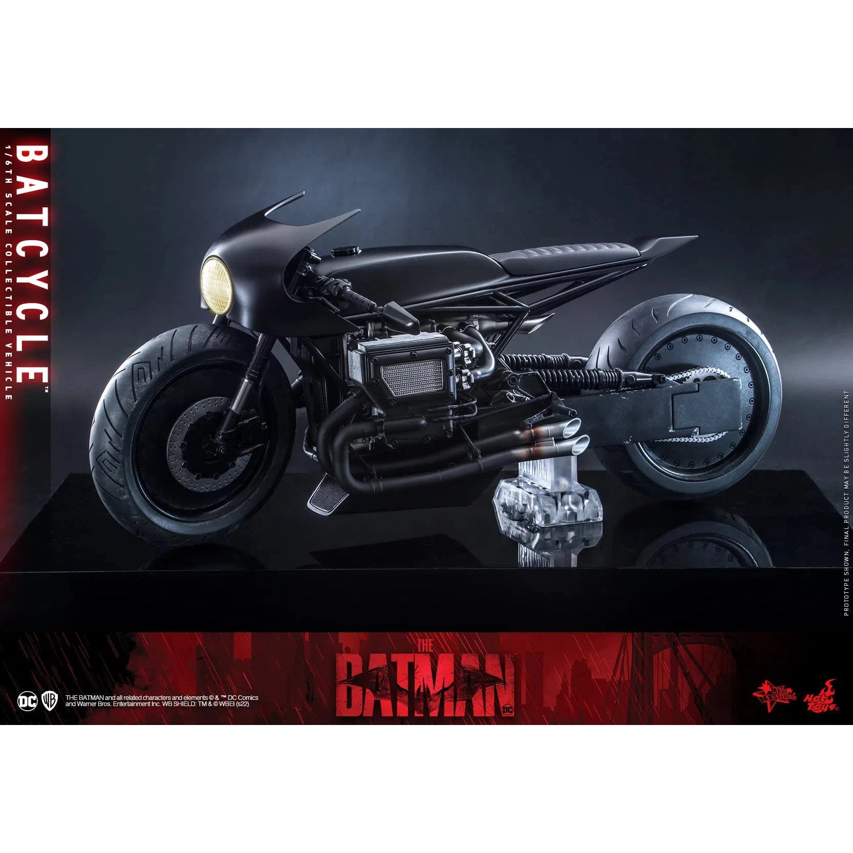 Batcycle: The Batman: DC Comics: MMS642 Hot Toys