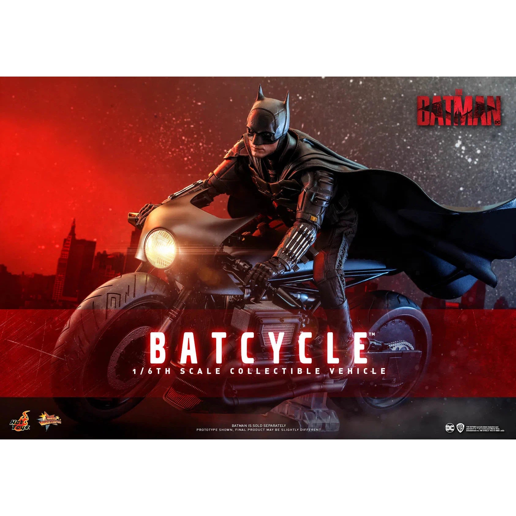 Batcycle: The Batman: DC Comics: MMS642 Hot Toys