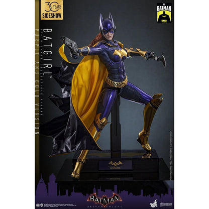 Batman Arkham Knight: Batgirl (Purple and Gold Version) Exclusive: 1/6th Scale Action Figure - Hot Toys Action Figure