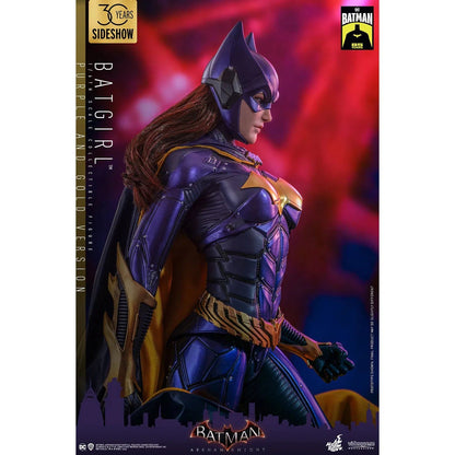 Batman Arkham Knight: Batgirl (Purple and Gold Version) Exclusive: 1/6th Scale Action Figure - Hot Toys Action Figure