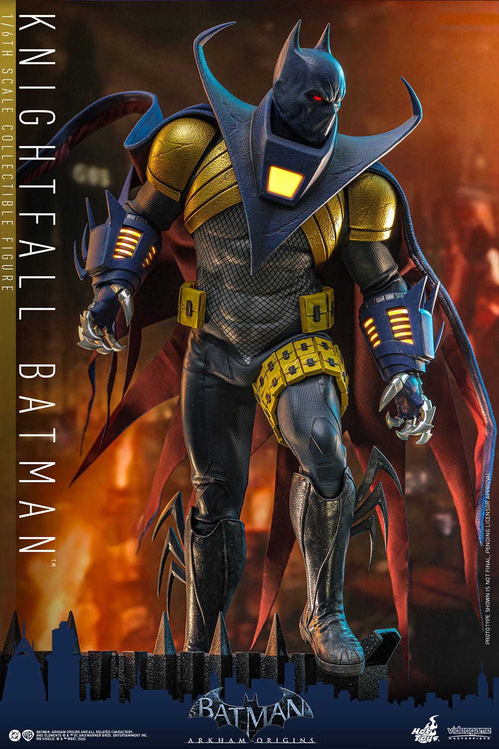 Batman: Arkham Origins: Knightfall Batman: 1/6th - Hot Toys Action Figures