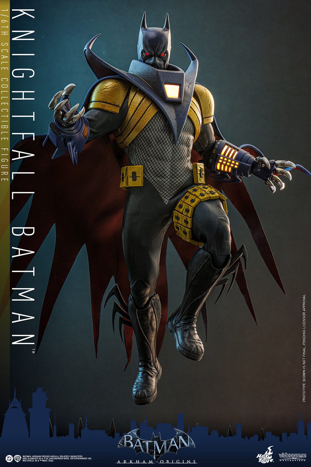 Batman: Arkham Origins: Knightfall Batman: 1/6th - Hot Toys Action Figures