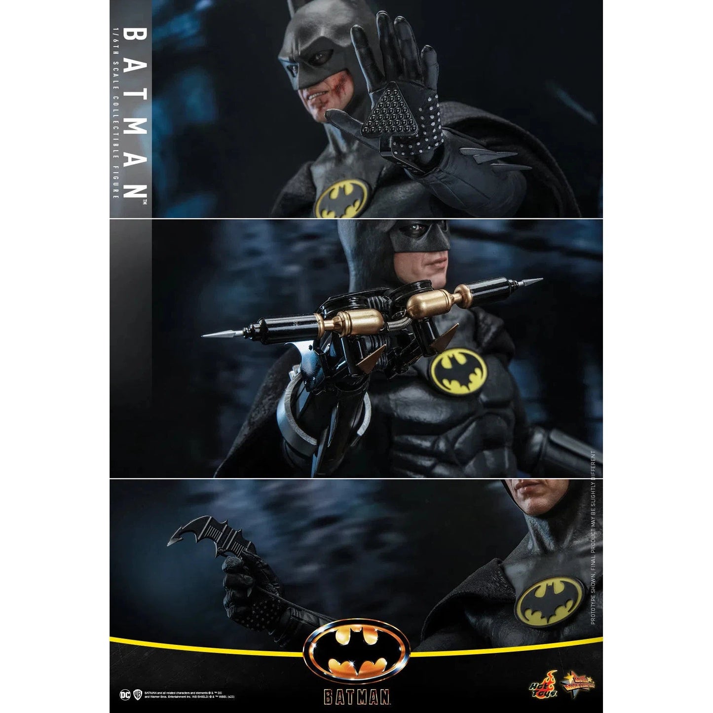 Batman: Batman 1989: MMS692 by Hot Toys – Action Figure, [scale], UK stockist Planet Action Figures
