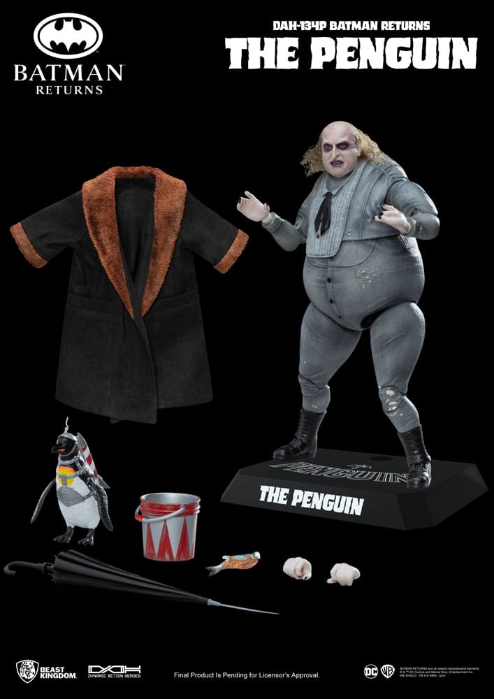 Batman Returns Action Figure The Penguin - Beast Kingdom Toys Action figures