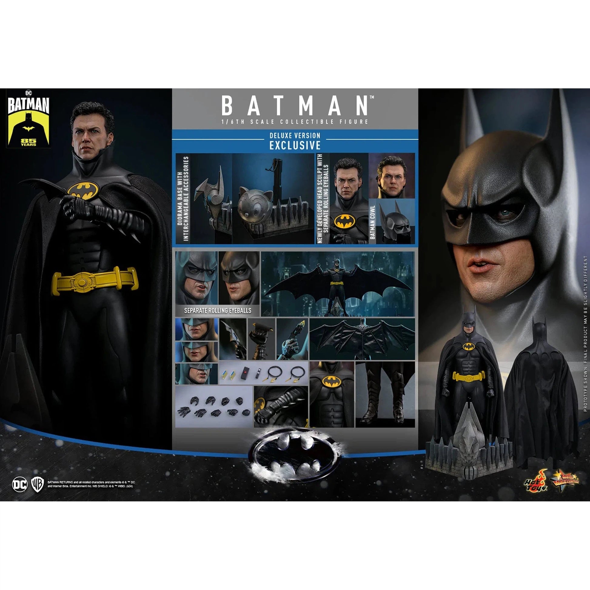 Batman Returns: Batman: Deluxe: Hot Toys: MMS770 by Hot Toys – Action Figure, [scale], UK stockist Planet Action Figures