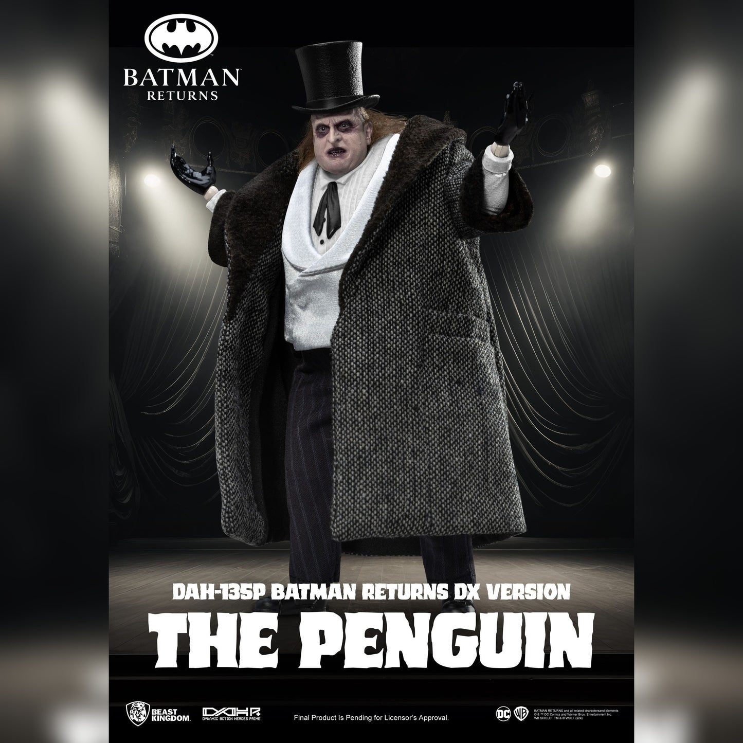 Batman Returns: The Penguin Deluxe: Action Figure: 17CM - Beast Kingdom Toys Action Figure
