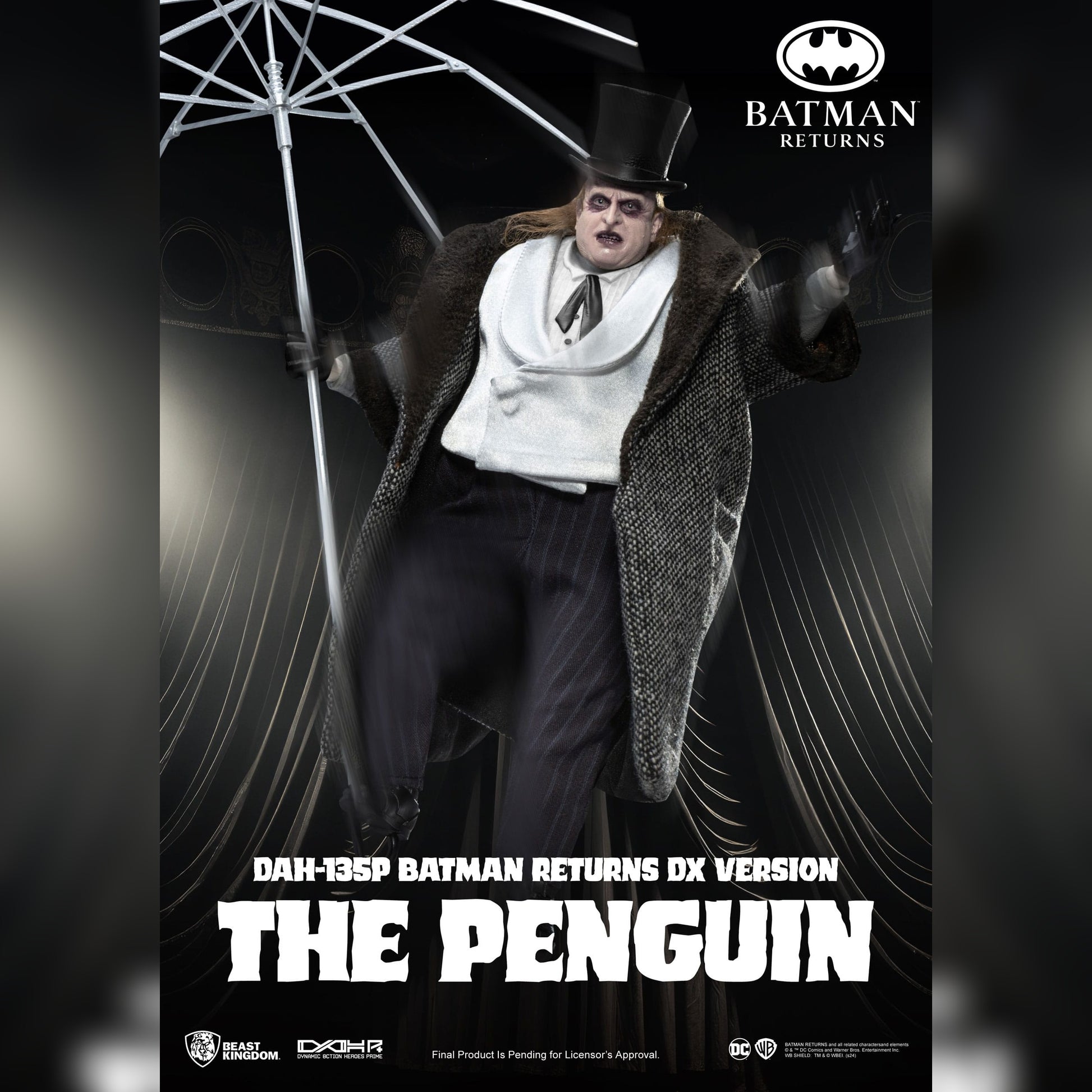 Batman Returns: The Penguin (Deluxe): Action Figure - Beast Kingdom Toys Action Figures