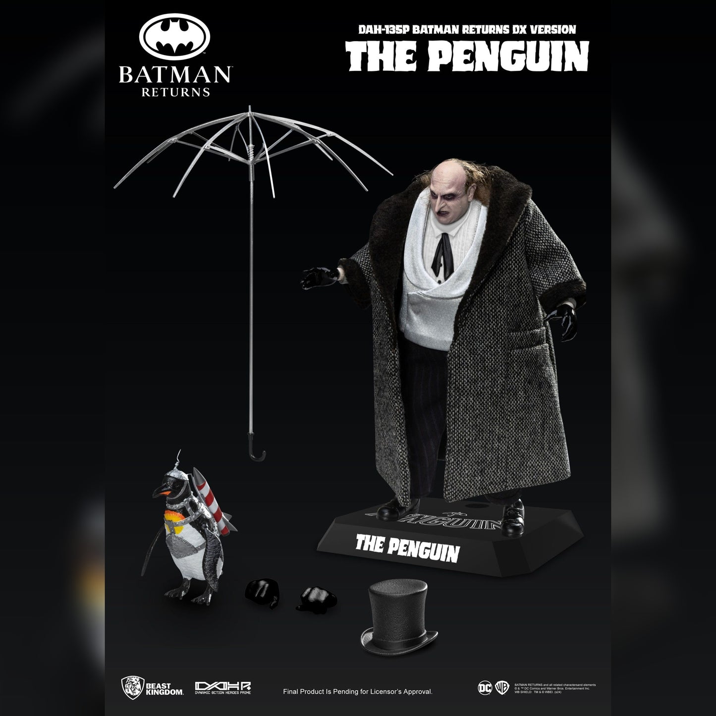 Batman Returns: The Penguin (Deluxe): Action Figure - Beast Kingdom Toys Action Figures