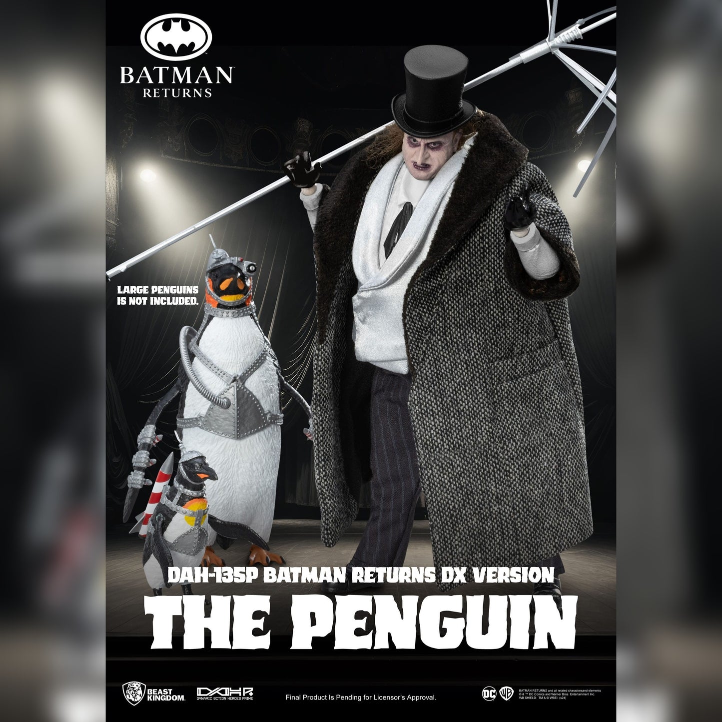 Batman Returns: The Penguin (Deluxe): Action Figure - Beast Kingdom Toys Action Figures