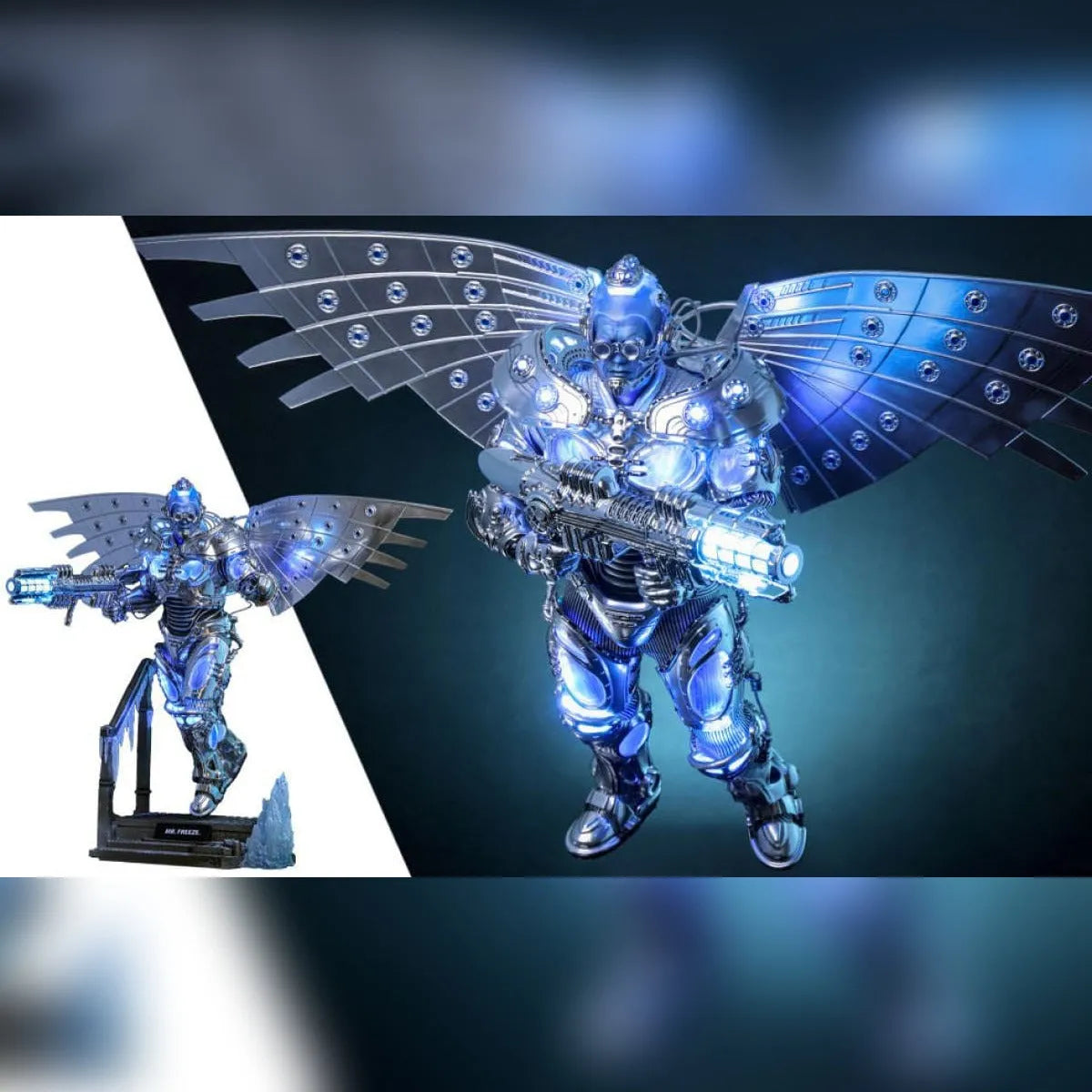 Batman & Robin: Mr. Freeze: Deluxe Version: 1/6th - Hot Toys Action Figures