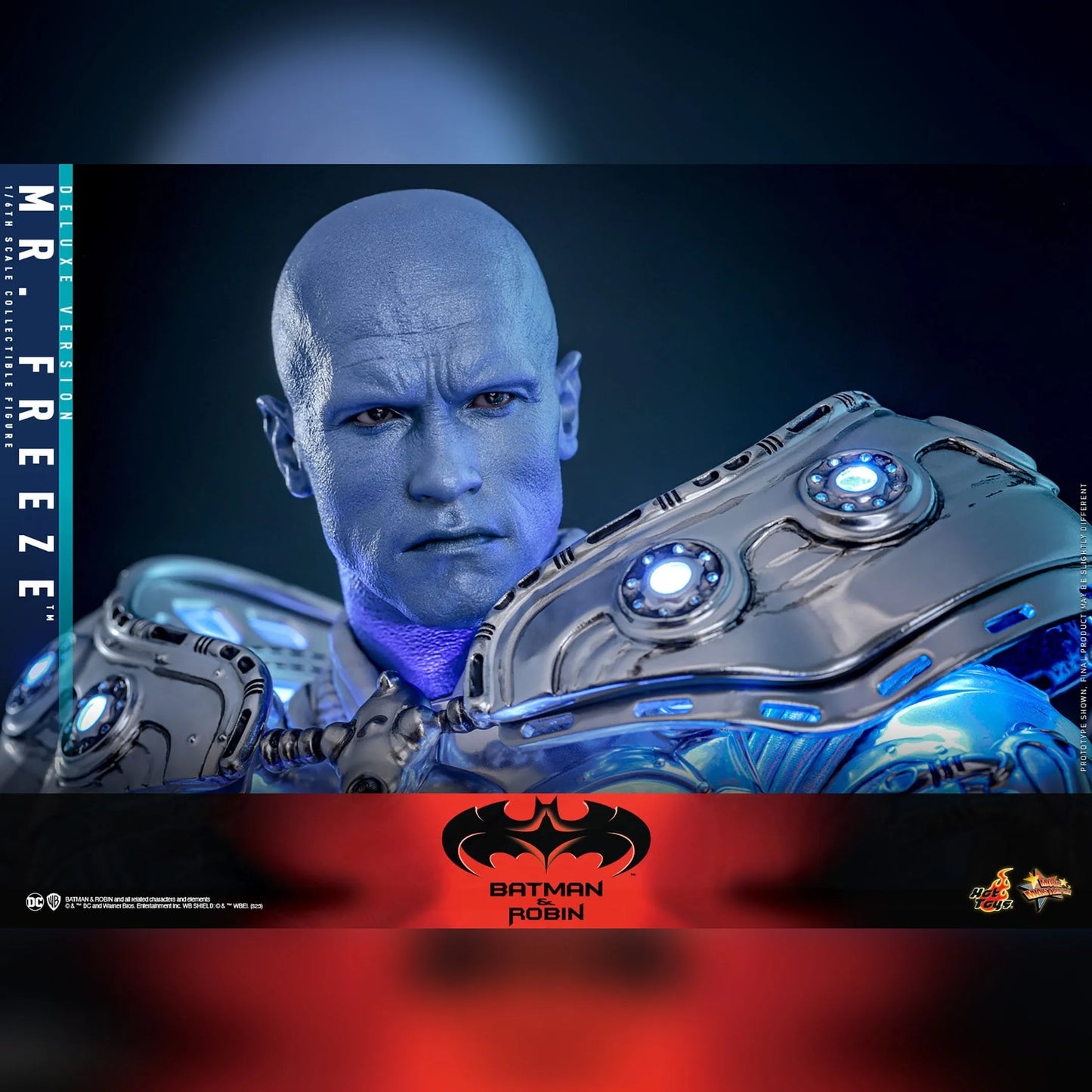 Batman & Robin: Mr. Freeze: Deluxe Version: 1/6th - Hot Toys Action Figures
