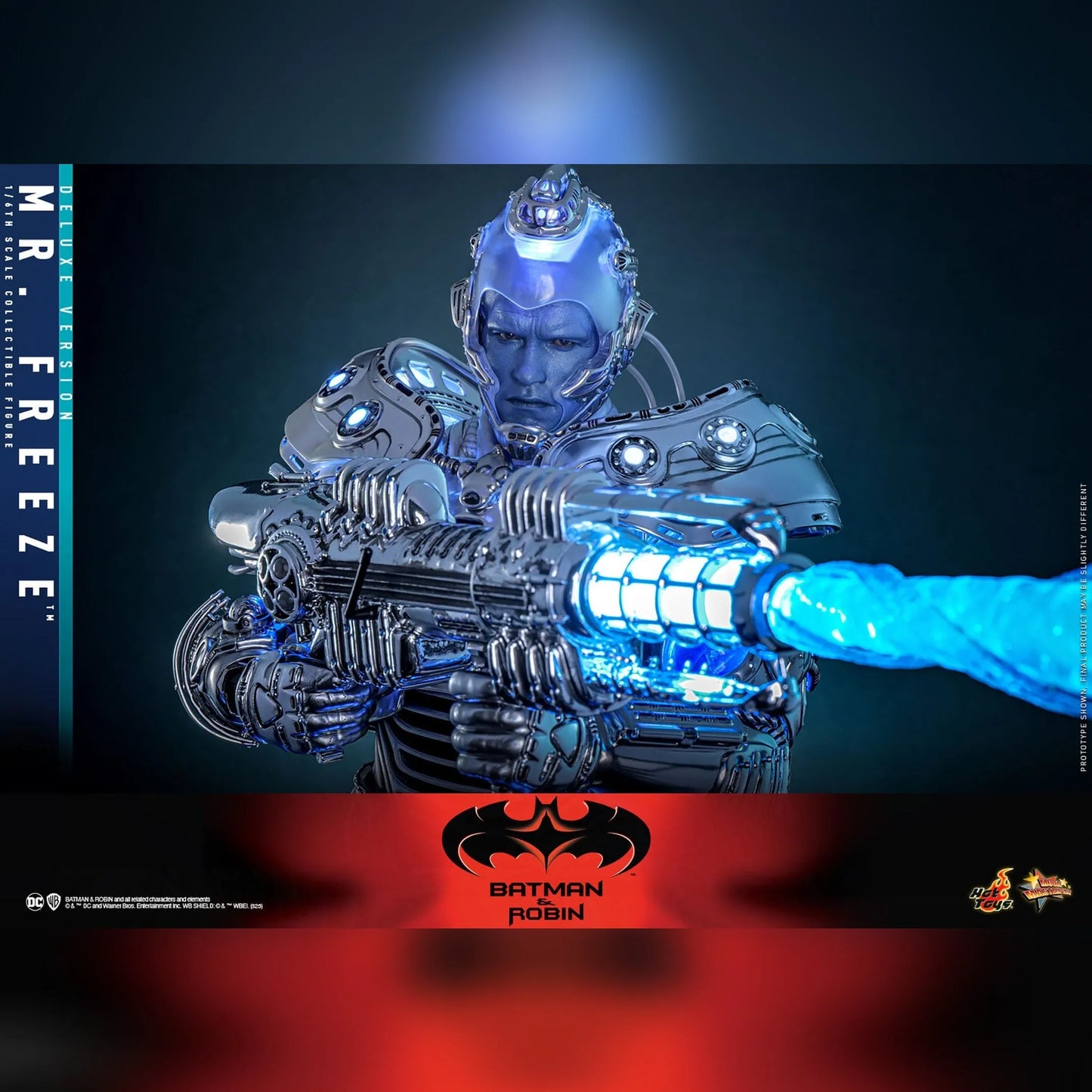 Batman & Robin: Mr. Freeze: Deluxe Version: 1/6th - Hot Toys Action Figures