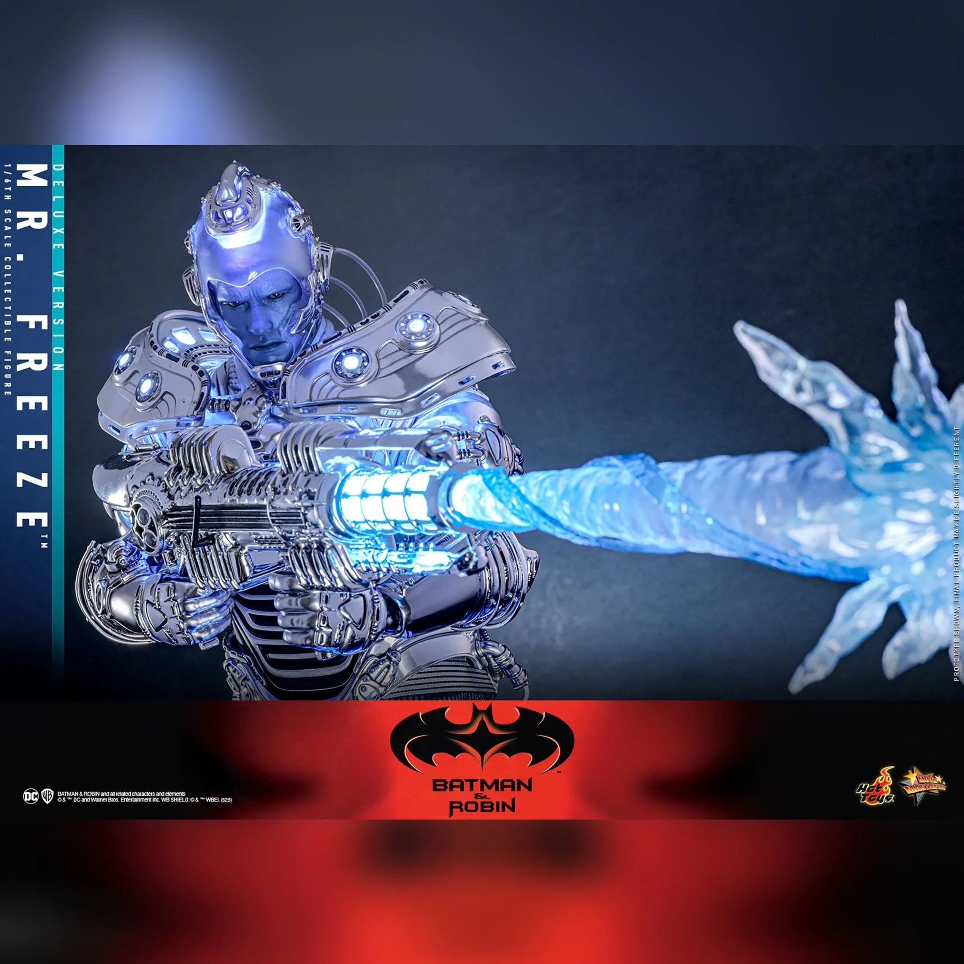 Batman & Robin: Mr. Freeze: Deluxe Version: 1/6th - Hot Toys Action Figures