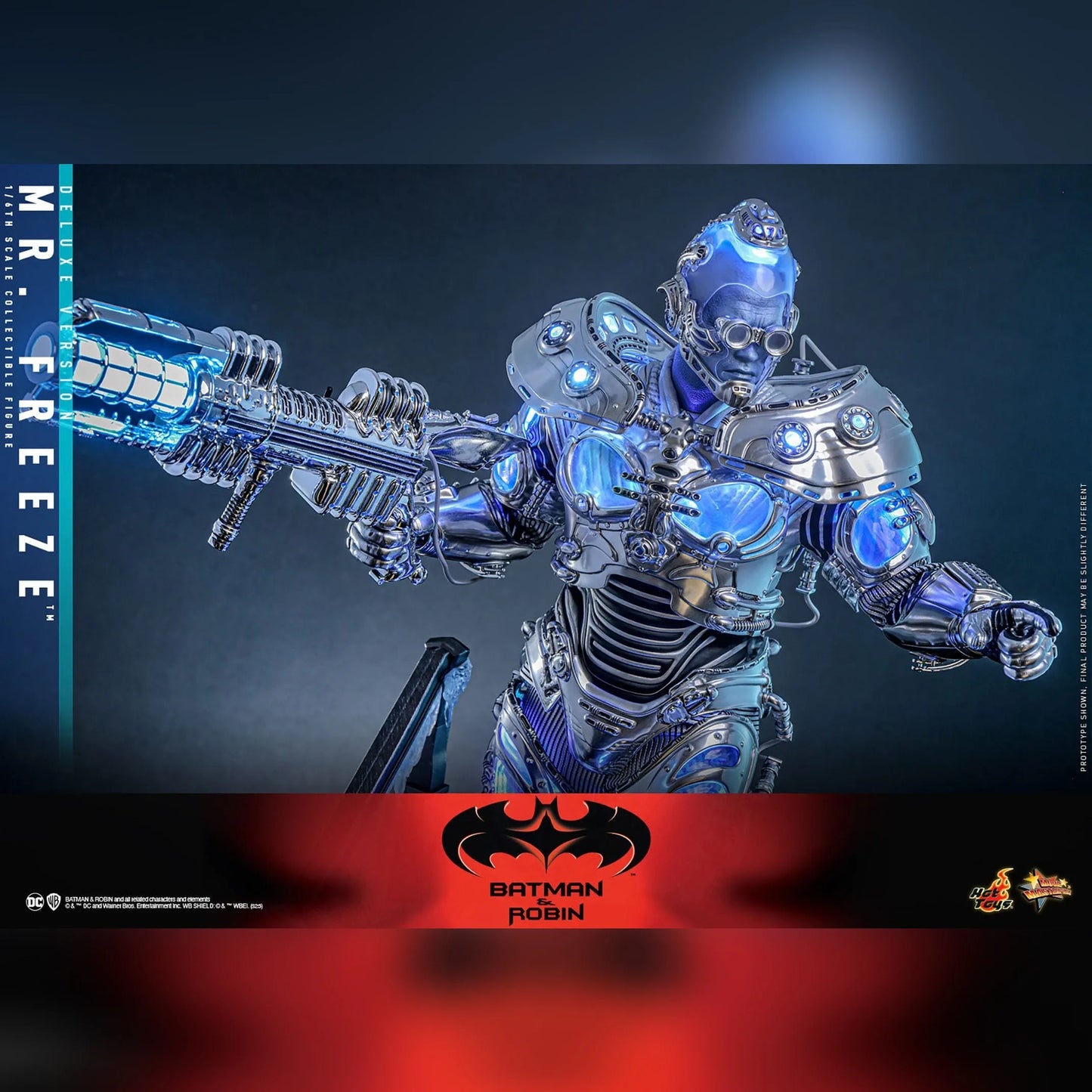 Batman & Robin: Mr. Freeze: Deluxe Version: 1/6th Scale Action Figure - Hot Toys Action Figure
