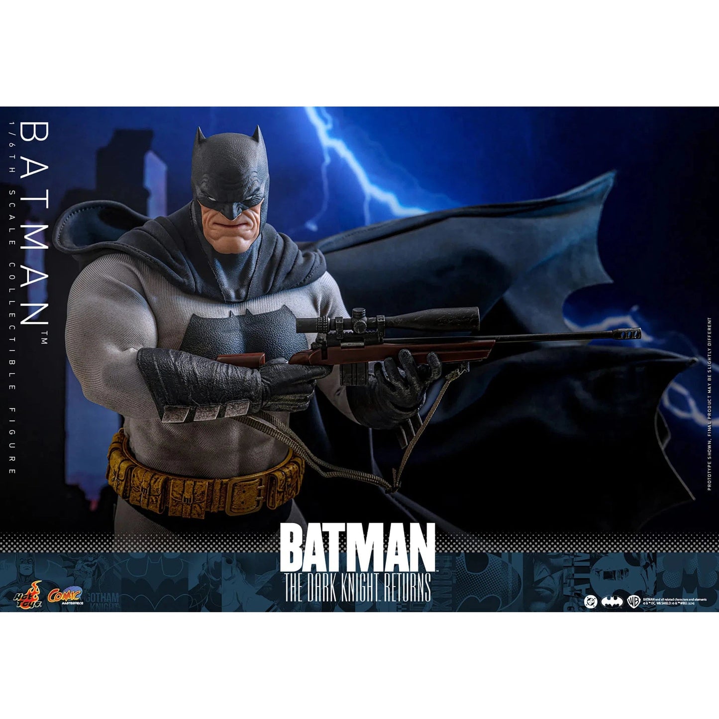 Batman The Dark Knight Returns: Batman: 1/6th Scale Action Figure - Hot Toys Action Figure