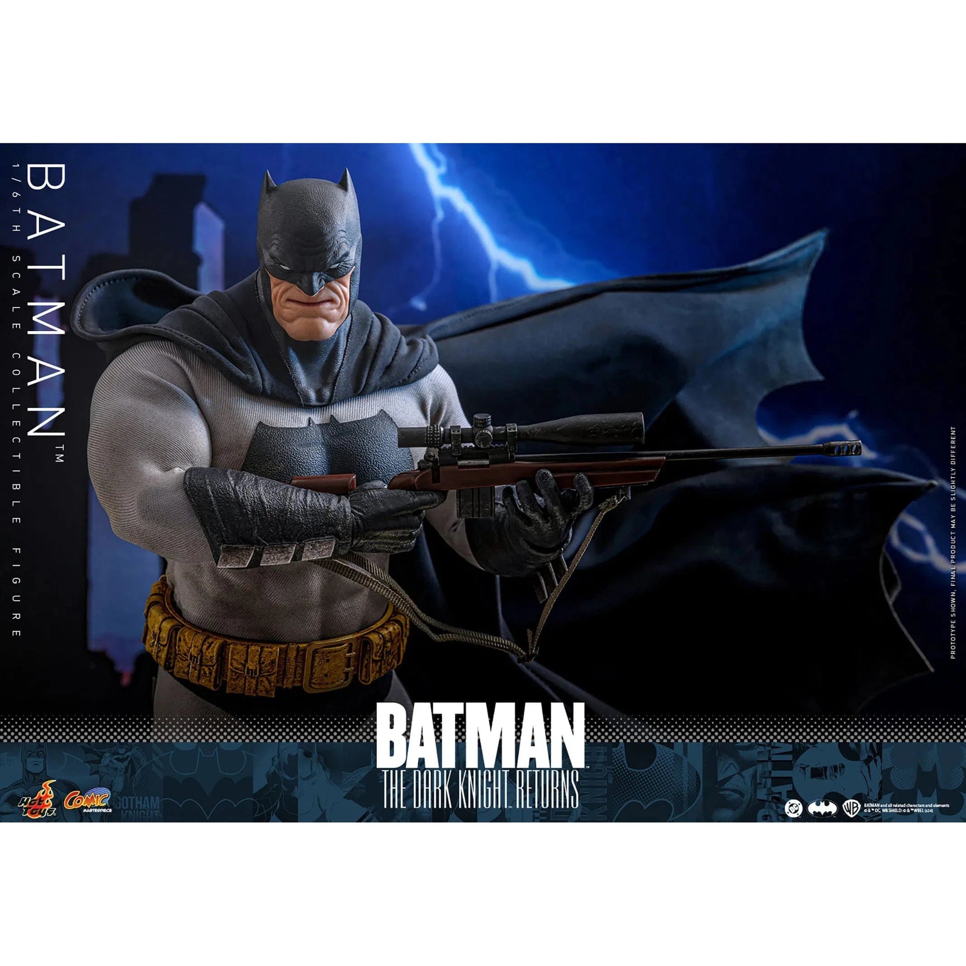 Batman The Dark Knight Returns: Batman: 1/6th Scale Action Figure - Hot Toys Action Figure