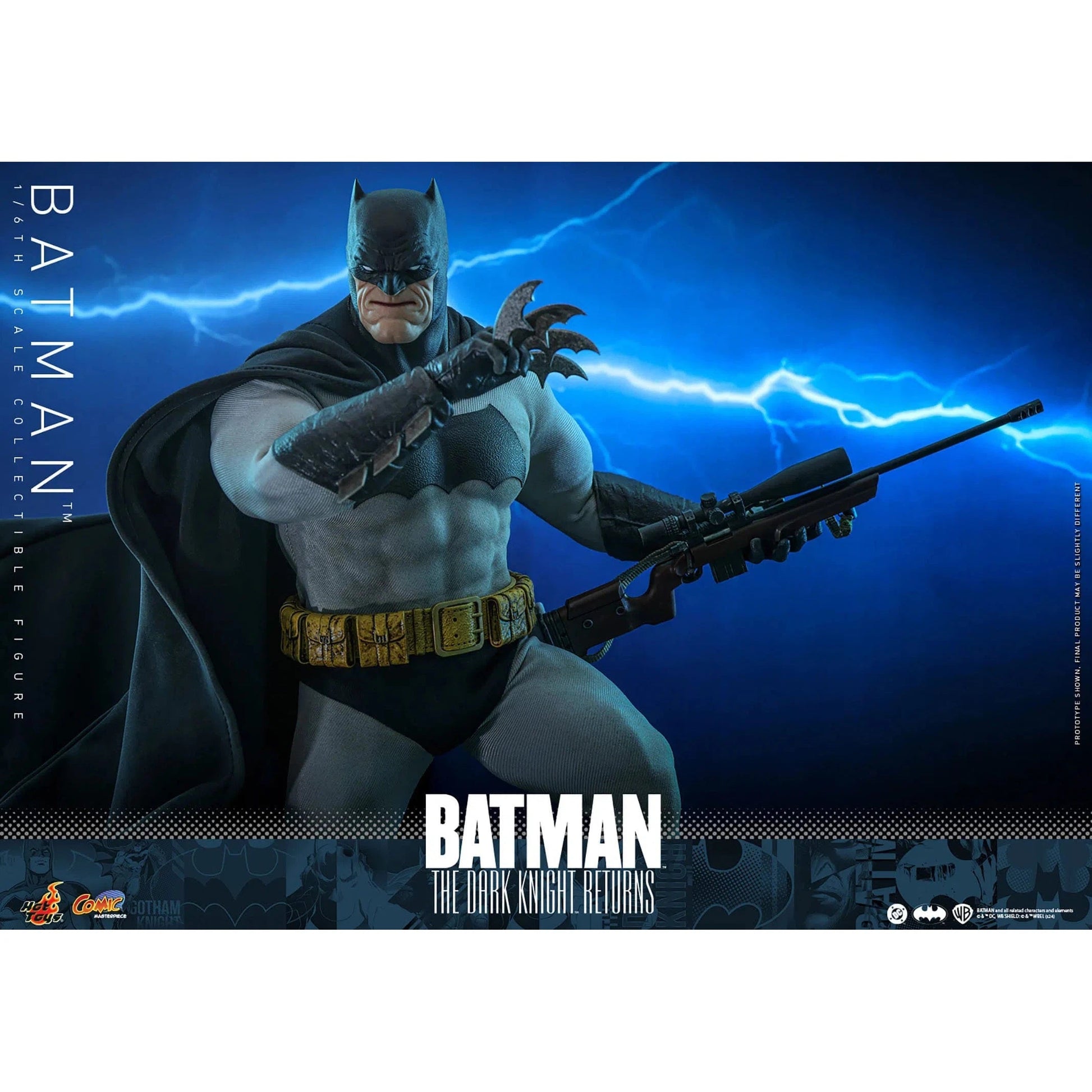 Batman The Dark Knight Returns: Batman: 1/6th Scale Action Figure - Hot Toys Action Figure