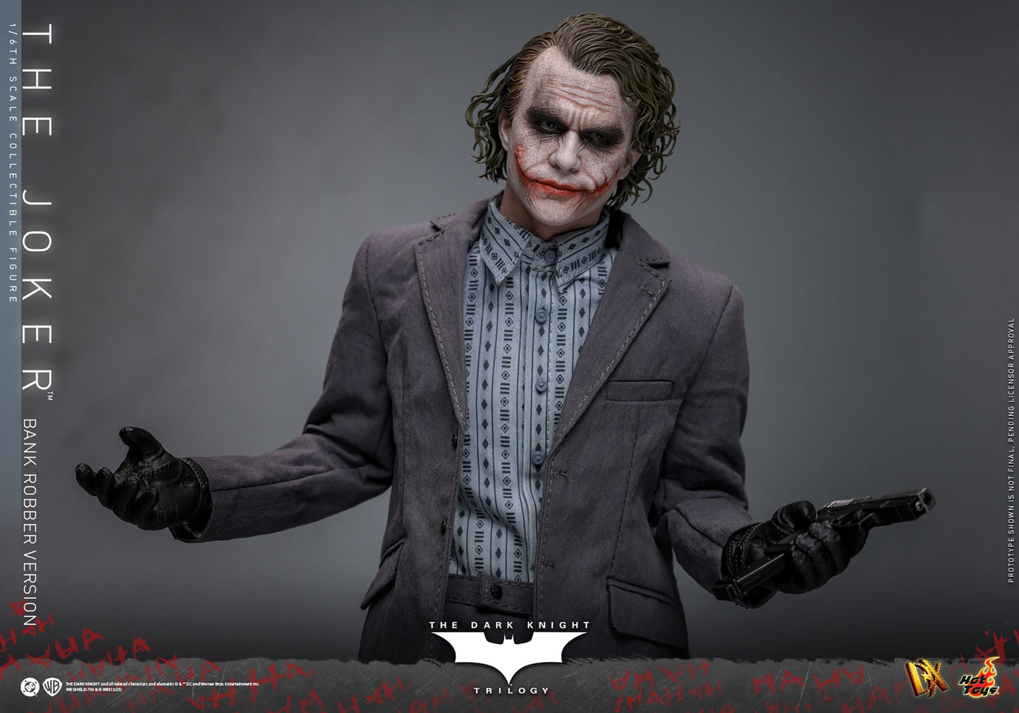 Batman: The Dark Knight: The Joker (Bank Robber Version) DX: 1/6th - Hot Toys Action Figures