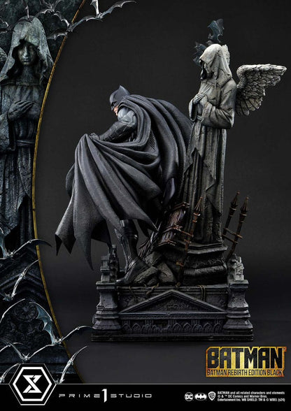 Batman Ultimate Premium Masterline Series Statue 1/4 Batman Rebirth Edition Black Deluxe Bonus Version 71 cm - Prime 1 Studio Statues