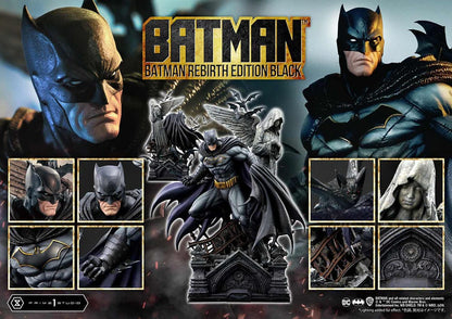 Batman Ultimate Premium Masterline Series Statue 1/4 Batman Rebirth Edition Black Deluxe Version 71 cm - Prime 1 Studio Statues