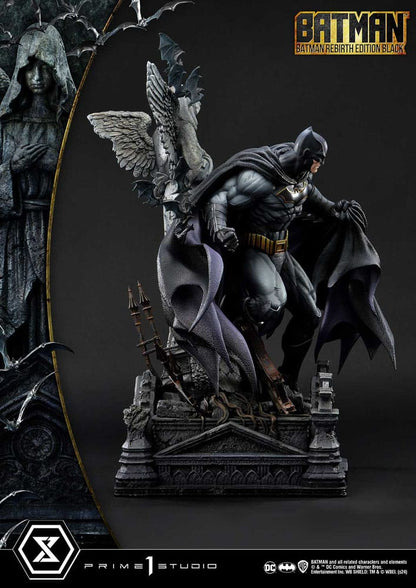 Batman Ultimate Premium Masterline Series Statue 1/4 Batman Rebirth Edition Black Deluxe Version 71 cm - Prime 1 Studio Statues