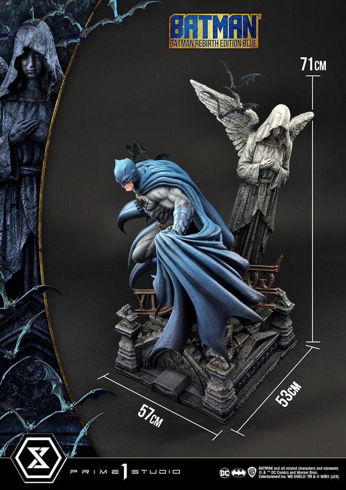 Batman Ultimate Premium Masterline Series Statue 1/4 Batman Rebirth Edition Blue 71 cm - Prime 1 Studio Statues