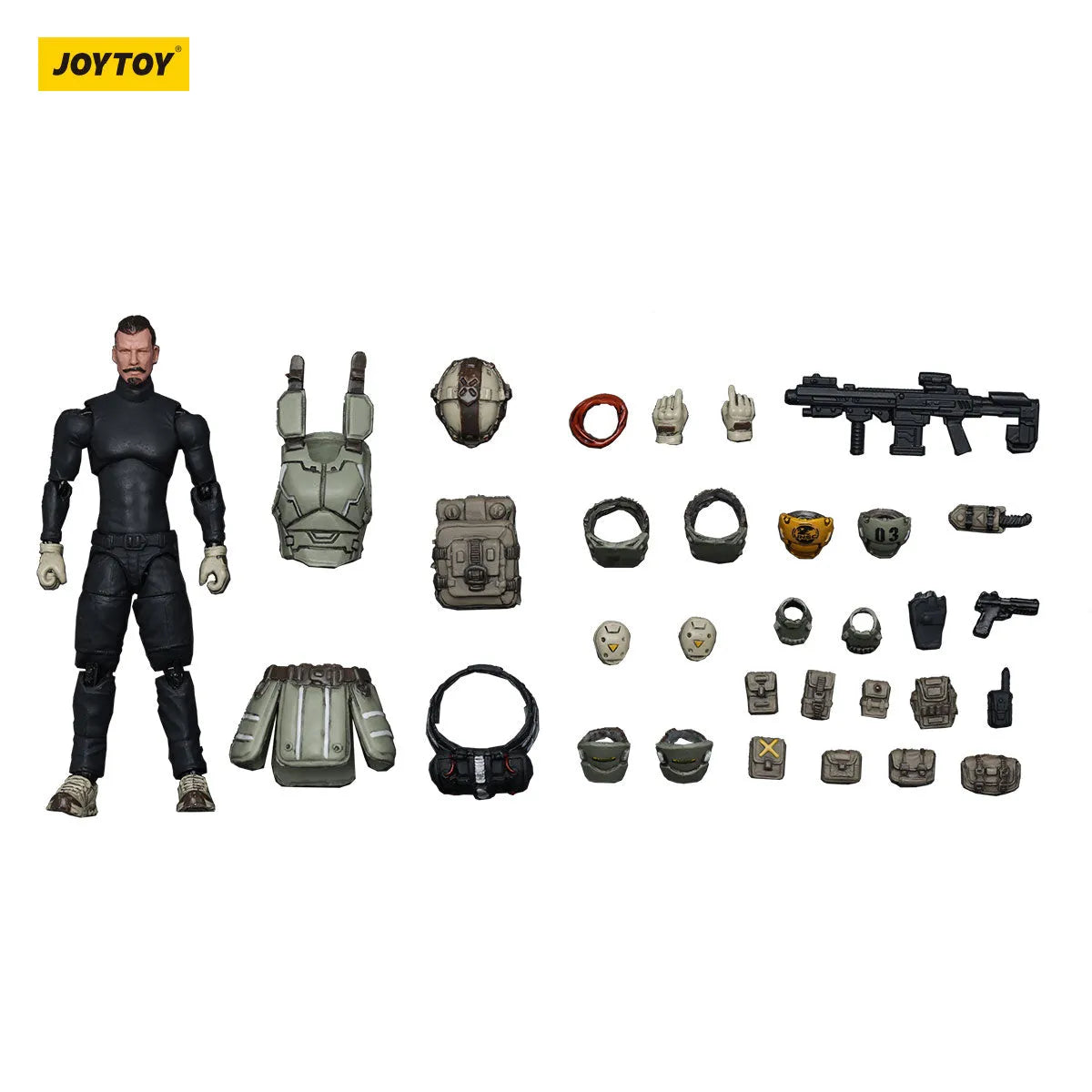 Battle For The Stars: Fear XS-03 Tactical Type With Pilot: Action Figure: Joy Toy Joy Toy
