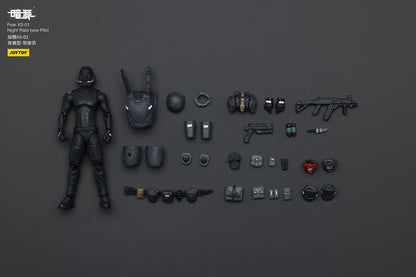 Battle For the Stars Action Figure Fear XS-01 Night Raid type-Pilot - Joy Toy Action Figure
