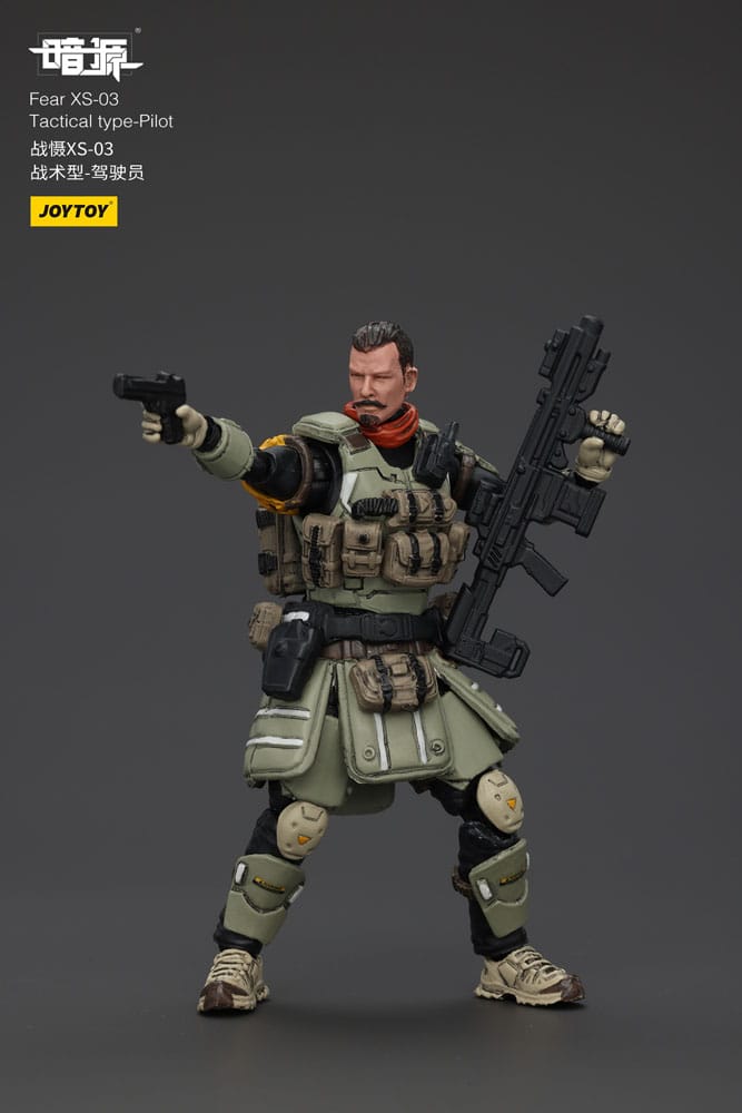 Battle for the Stars: Fear: XS-03 Tactical Type Pilot: 1/25 Action Figure - Joy Toy Action Figure