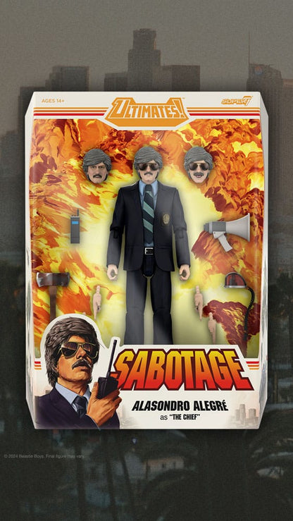 Beastie Boys Ultimates Action Figure Wave 1 Alasondro Alegre as "The Chief" 18 cm - Super7 Action Figures