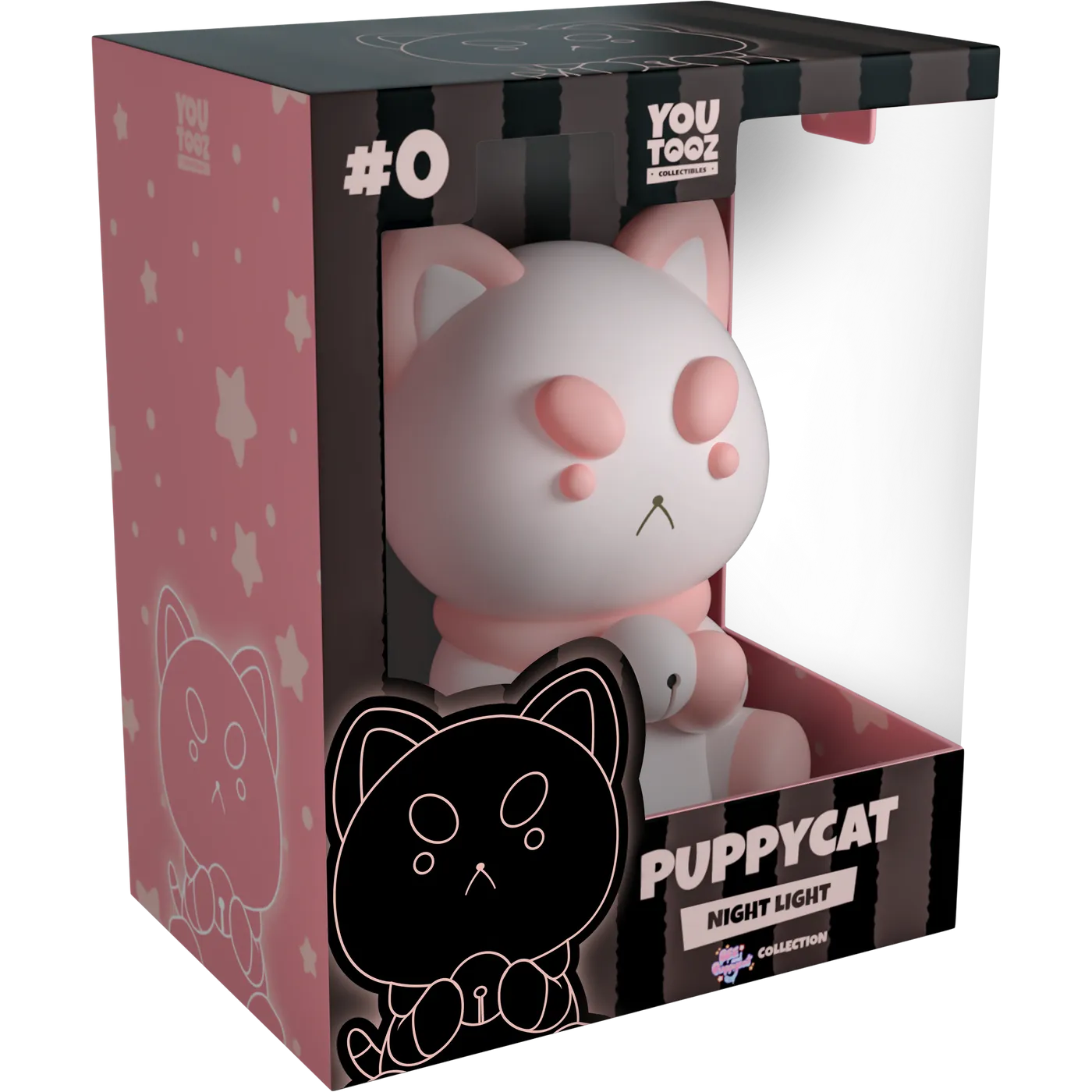 Bee & Puppycat: Puppycat: Night Light: Vinyl Figure: YouTooz YouTooz