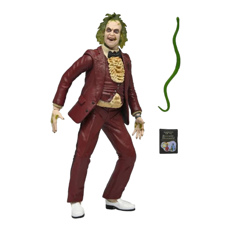 Beetlejuice (1988): Beetlejuice: Red Tuxedo: 7 Inch Action Figure