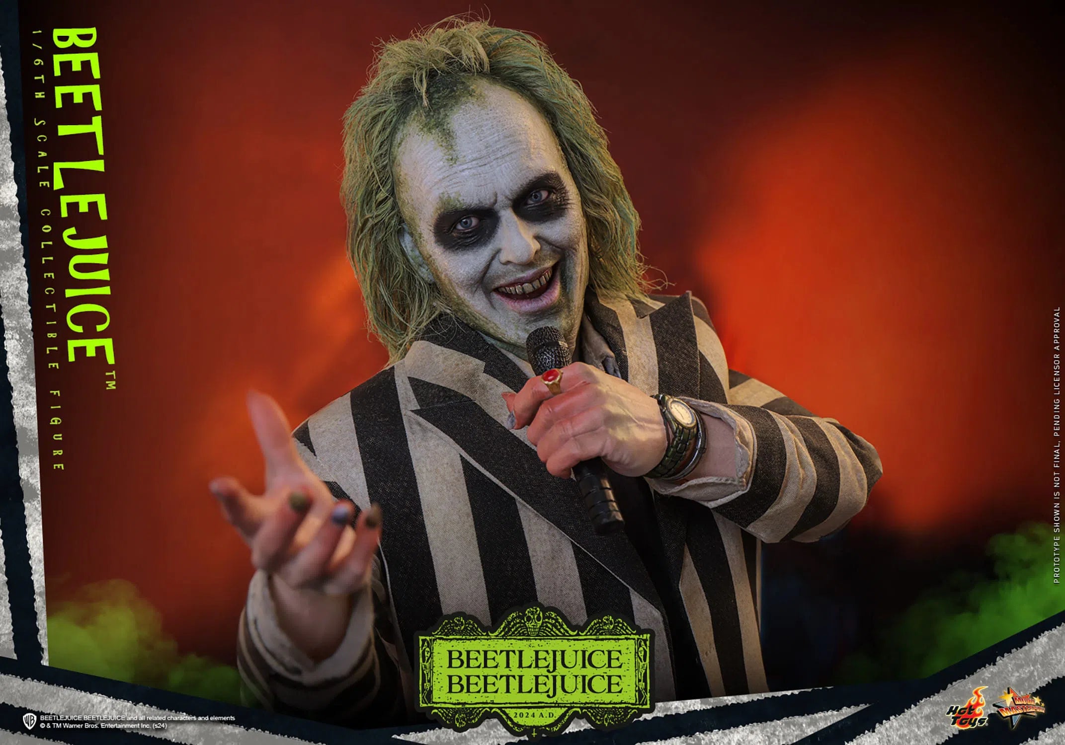 Beetlejuice Beetlejuice: Beetlejuice: Sixth Scale: Hot Toys: MMS767 Hot Toys