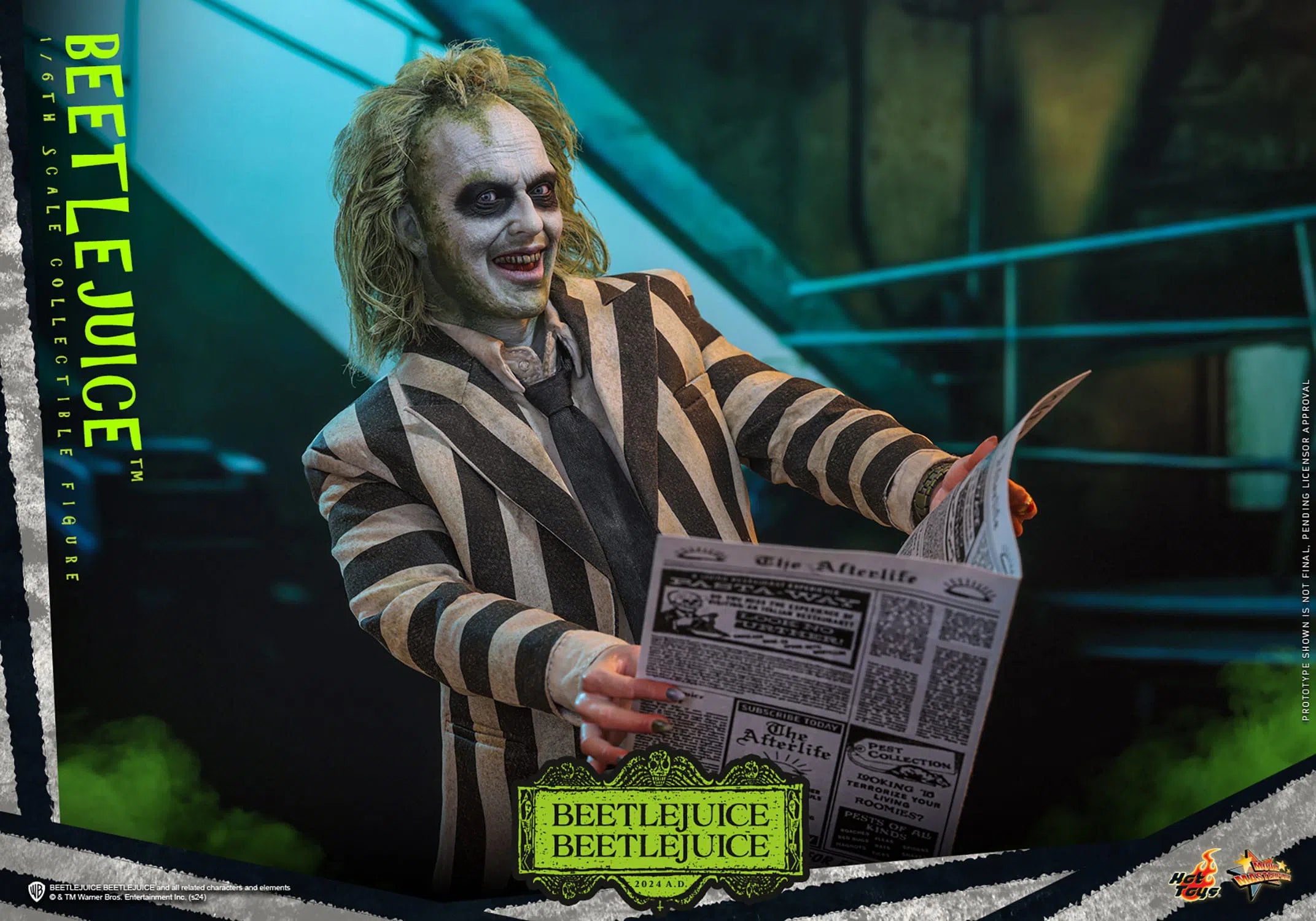 Beetlejuice Beetlejuice: Beetlejuice: Sixth Scale: Hot Toys: MMS767 Hot Toys
