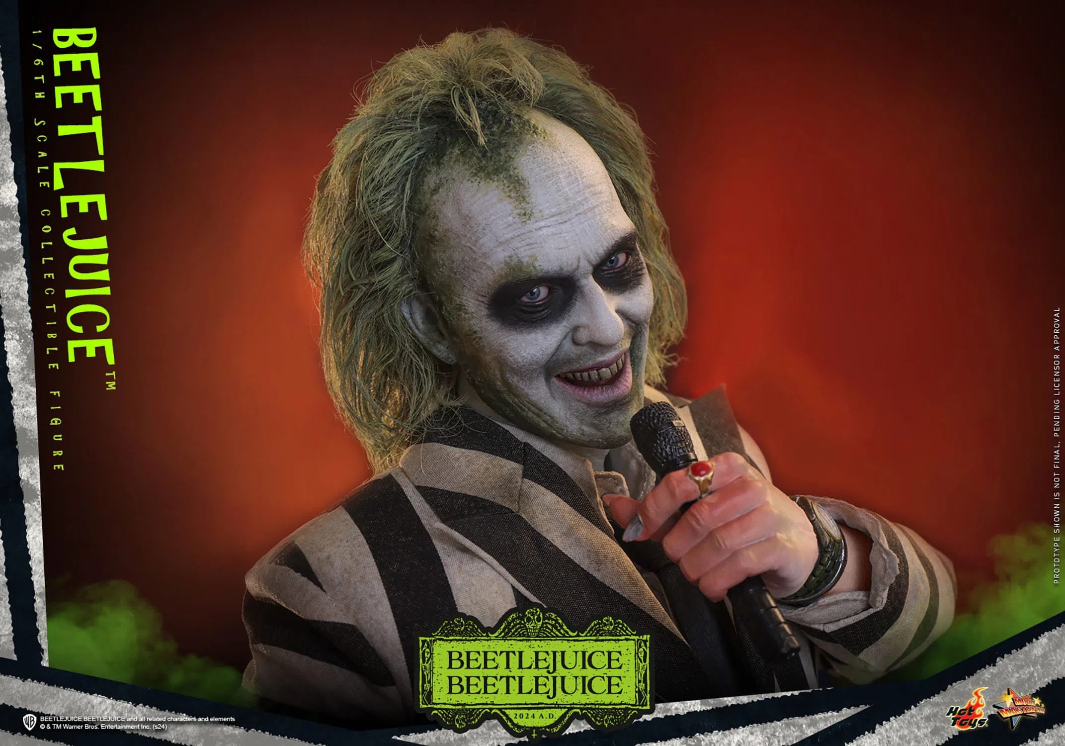Beetlejuice Beetlejuice: Beetlejuice: Sixth Scale: Hot Toys: MMS767 Hot Toys