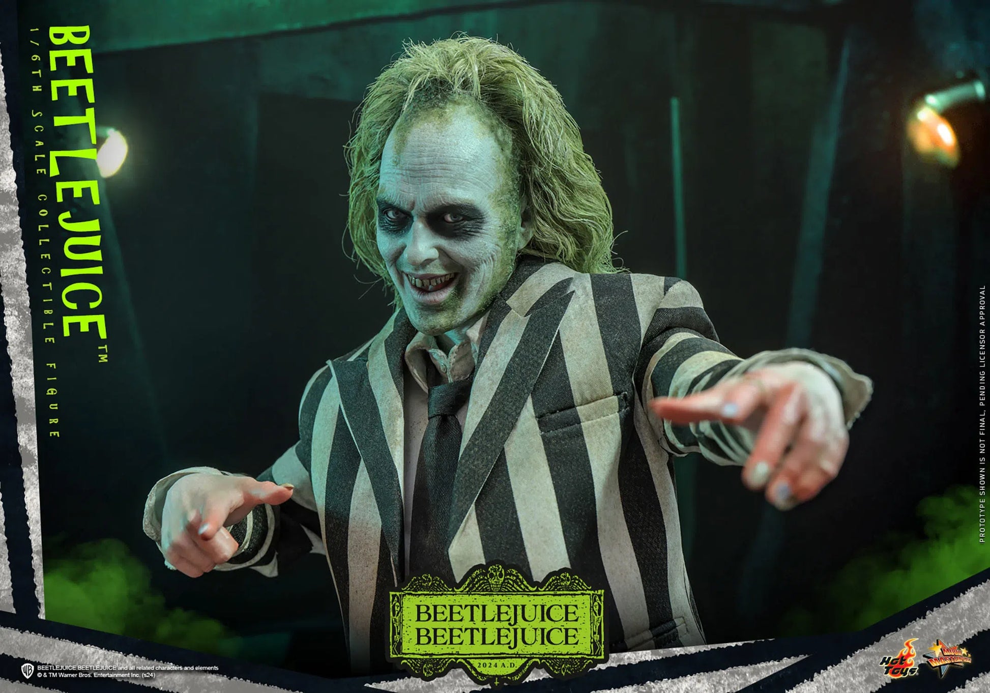 Beetlejuice Beetlejuice: Beetlejuice: Sixth Scale: Hot Toys: MMS767 Hot Toys