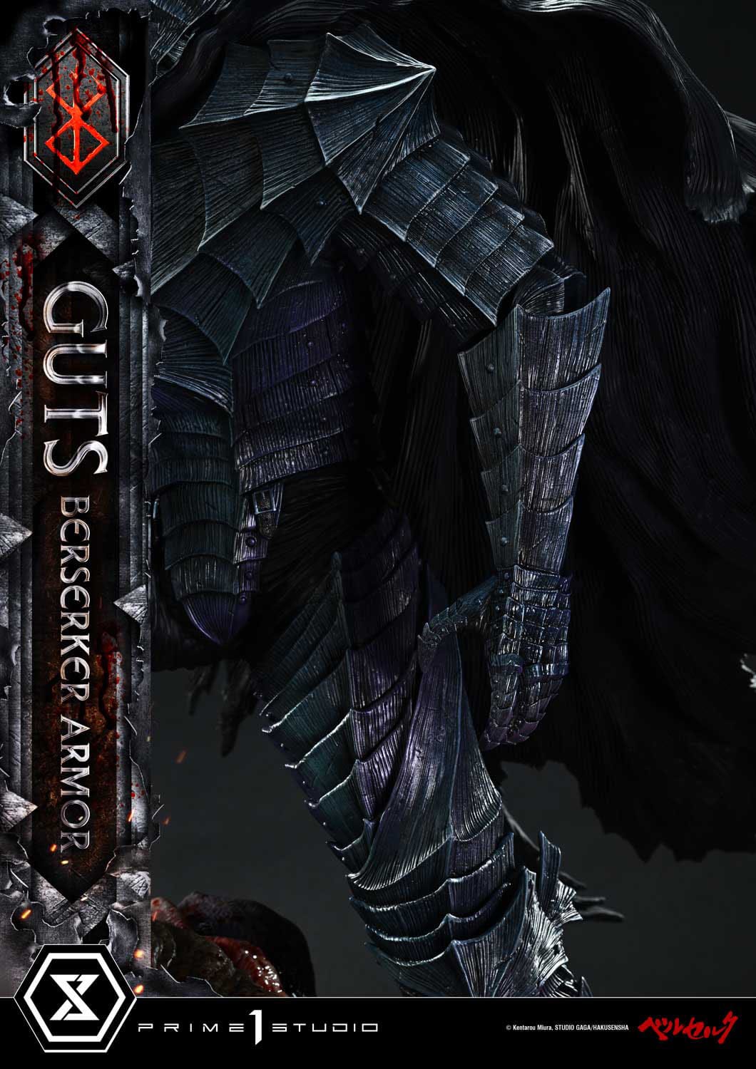 Berserk: Guts Berserker Armor (Grunbeld vs Guts Ver.): Ultimate Premium Masterline 1/4 Scale Statue - Prime 1 Studio Statue