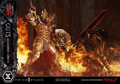 Berserk: Guts Berserker Armor (Grunbeld vs Guts Ver.): Ultimate Premium Masterline 1/4 Scale Statue - Prime 1 Studio Statue