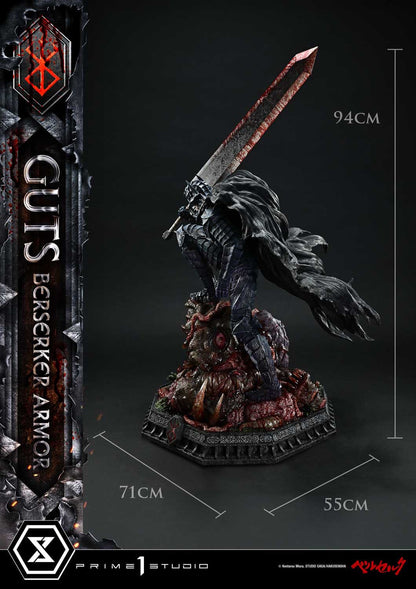 Berserk: Guts Berserker Armor (Grunbeld vs Guts Ver.): Ultimate Premium Masterline 1/4 Scale Statue - Prime 1 Studio Statue