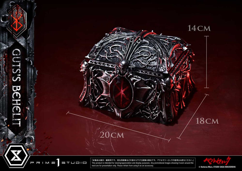 Berserk Life Scale Statue Gut's Behelit 5 cm - Prime 1 Studio Statues & Busts