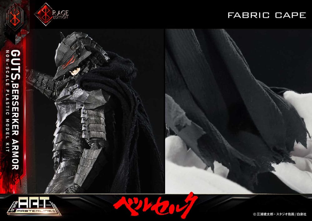Berserk Plastic Build Art Masterline Model Kit Guts Berserker Armor Rage 30 cm - Prime 1 Studio Statues