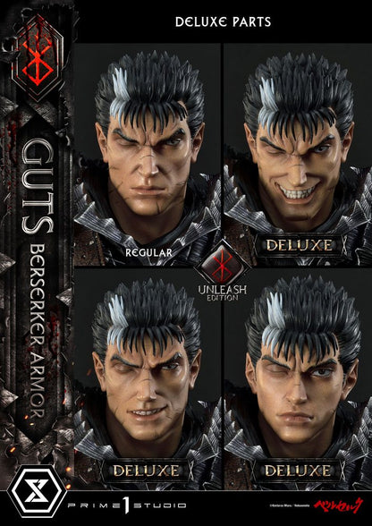 Berserk Statue 1/4 Guts Berserker Armor Unleash Edition Deluxe Version 91 cm - Prime 1 Studio Statues