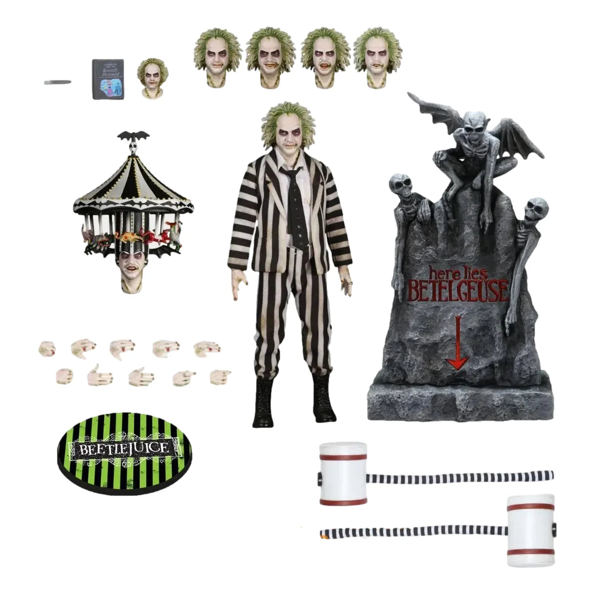Bettlejuice: 1988: Beetlejuice: Deluxe: One:12 Collective: Action Figure - Mezco Action Figures
