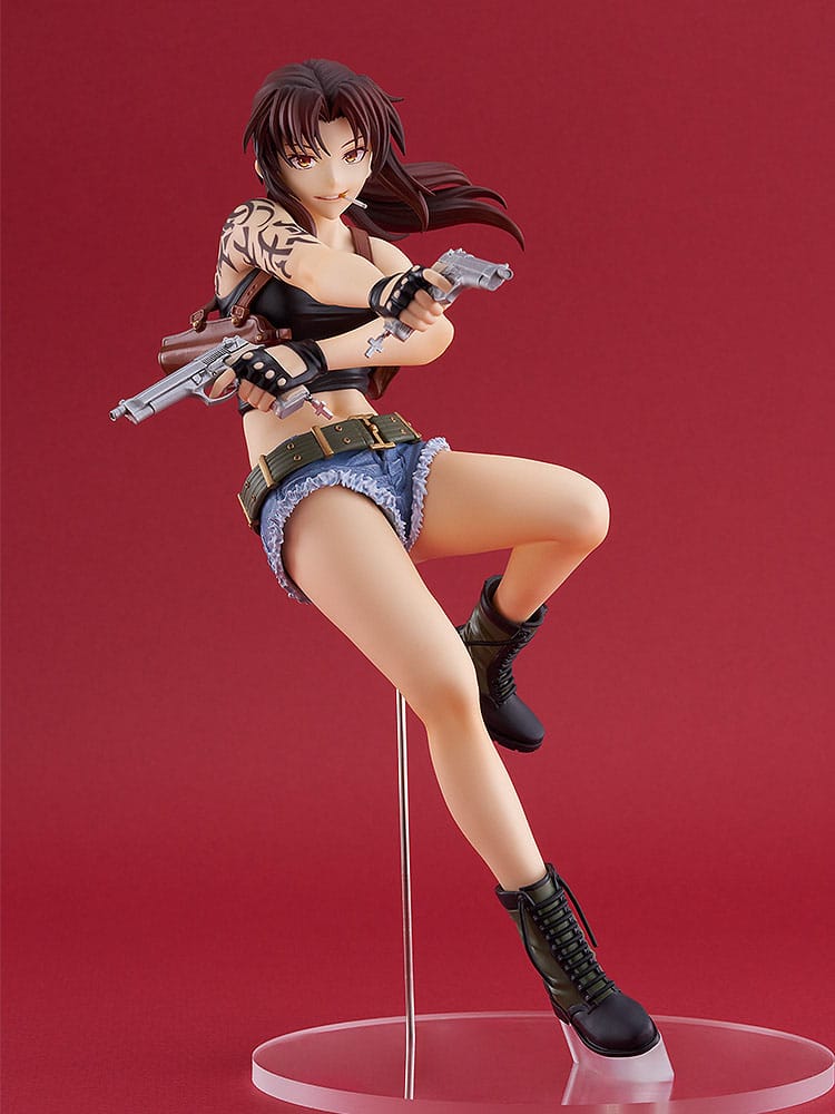 Black Lagoon Pop Up Parade PVC Statue Revy L Size 21 cm - Good Smile Company Statue