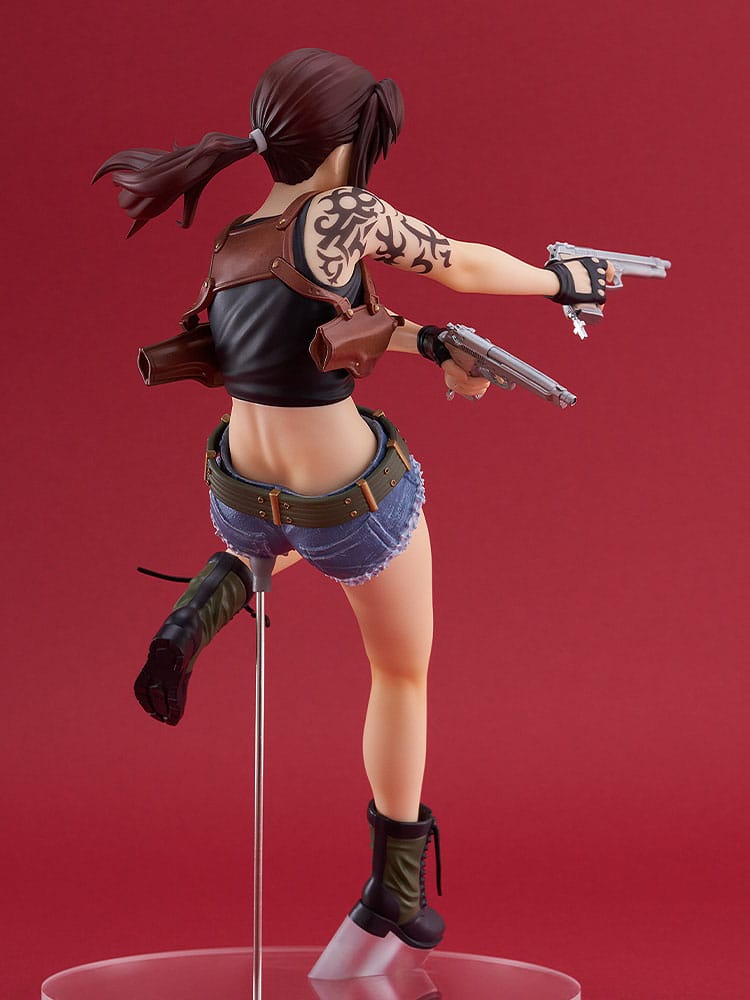 Black Lagoon Pop Up Parade PVC Statue Revy L Size 21 cm - Good Smile Company Statue