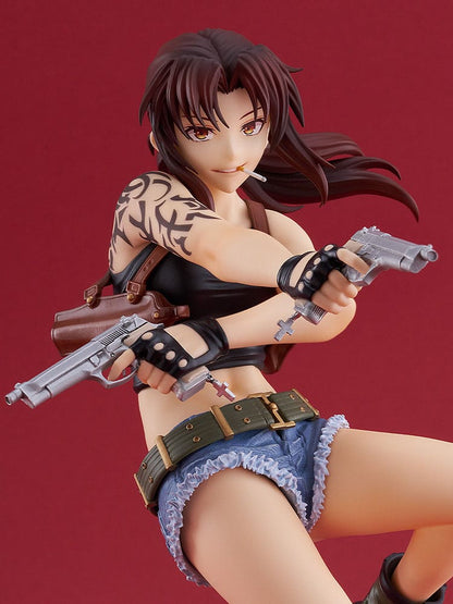 Black Lagoon Pop Up Parade PVC Statue Revy L Size 21 cm - Good Smile Company Statue