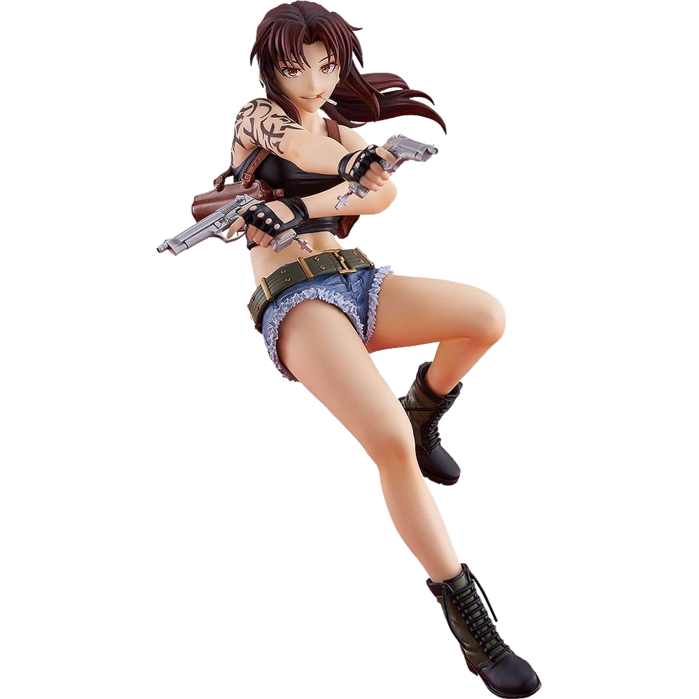 Black Lagoon Pop Up Parade PVC Statue Revy L Size 21 cm - Good Smile Company Statue