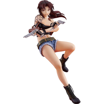 Black Lagoon Pop Up Parade PVC Statue Revy L Size 21 cm - Good Smile Company Statue