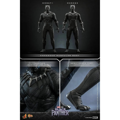 Black Panther: Original Suit: Black Panther: MMS671 - Hot Toys Action Figure