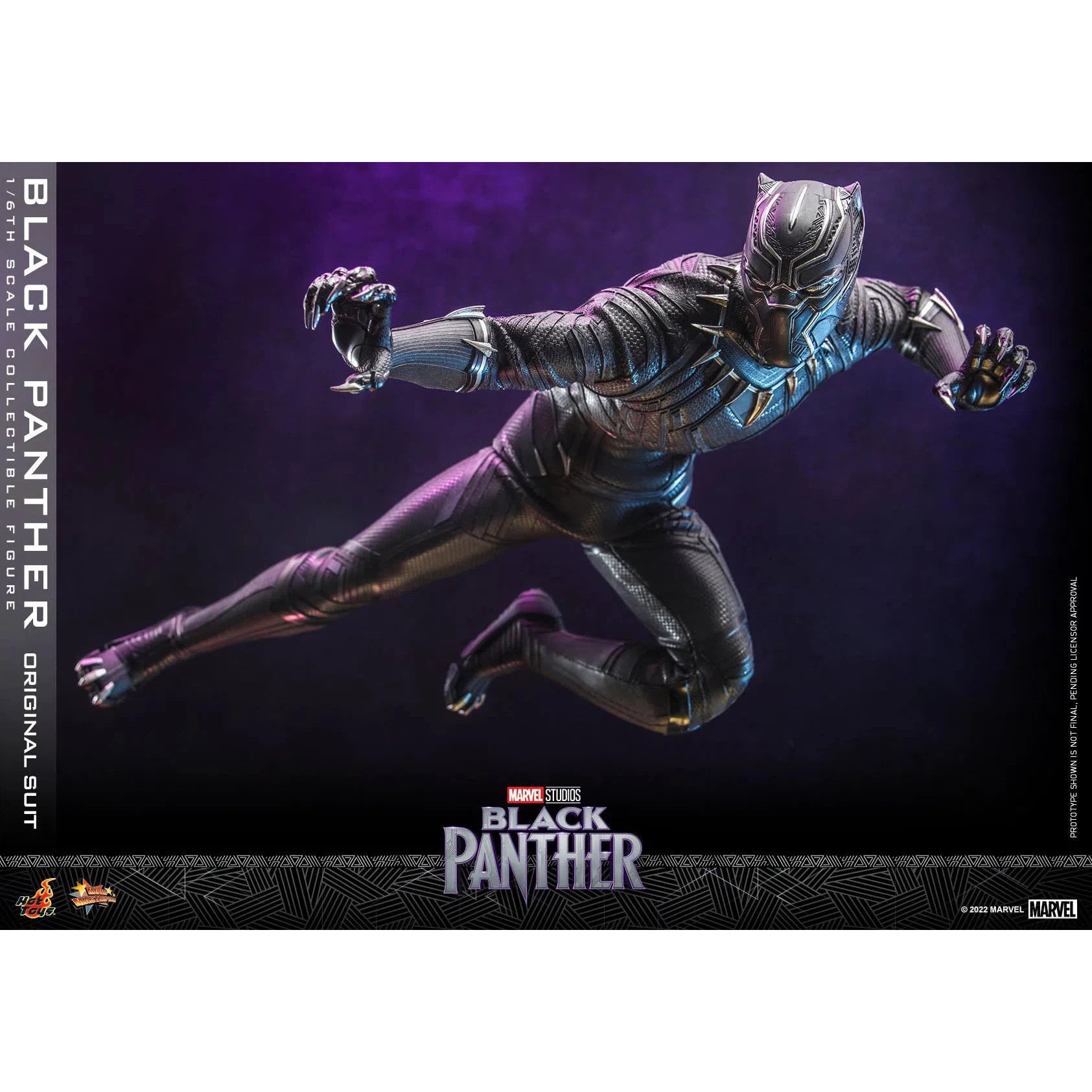 Black Panther: Original Suit: Black Panther: MMS671 Hot Toys
